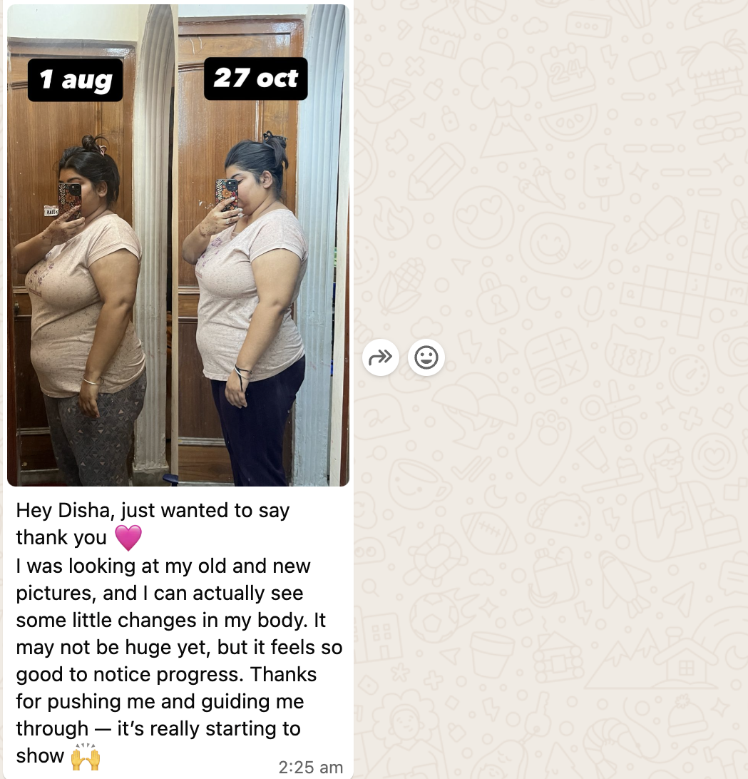 Vanshika Sharma — client story